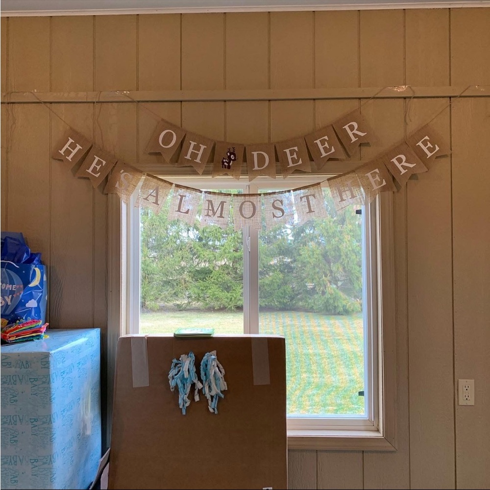Oh Deer Baby Shower Banner